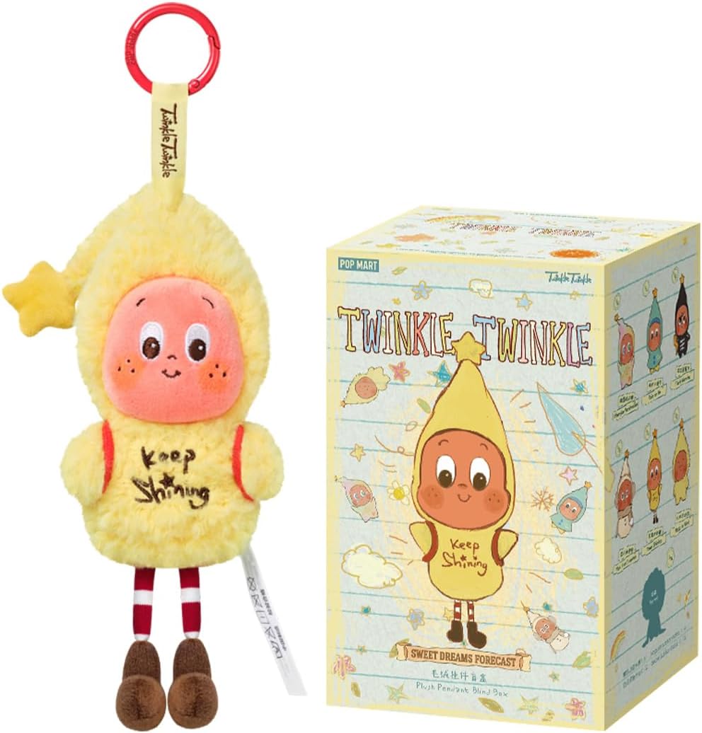 POP MART/Twinkle Twinkle Sweet Dreams Forecast シリーズ ぬいぐるみペンダント（1/6）