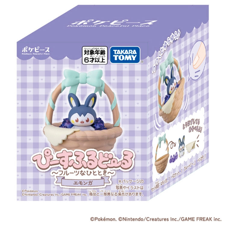 TAKARA TOMY/ポケピース　フルーツなひととき　エモンガ（1500)