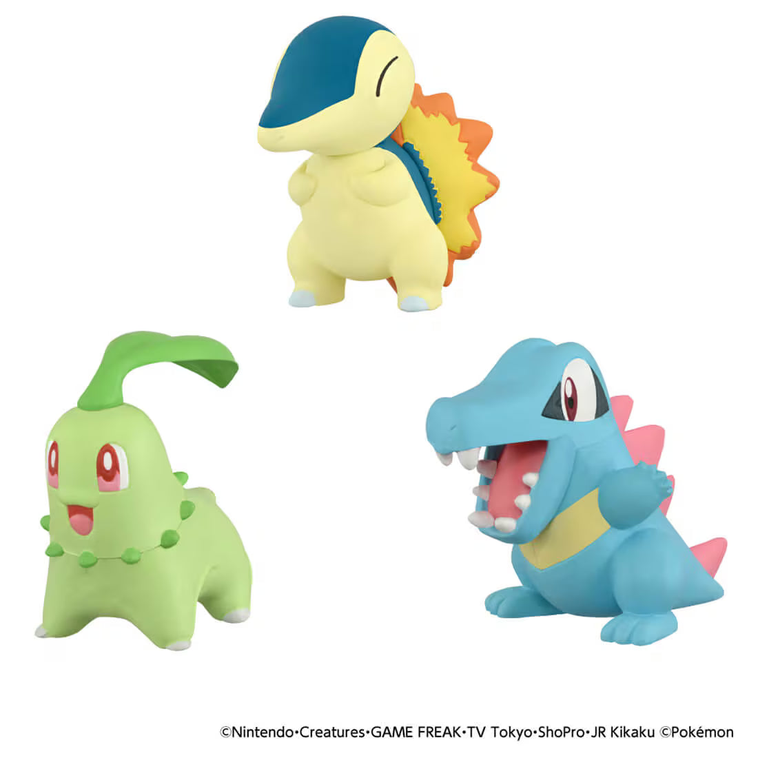TAKARA TOMY/モンコレ ポケモン30周年記念 旅立ちの3匹セット ジョウト地方