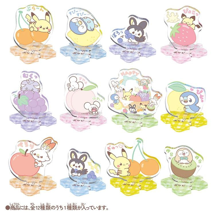 TAKARA TOMY/ポケピース　アクスタ　カラフルフルーツ（500)