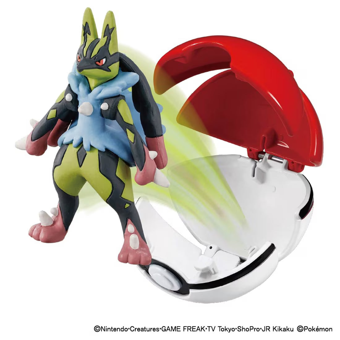 TAKARA TOMY/モンコレ ポケデルゼ 黄色いメガルカリオ