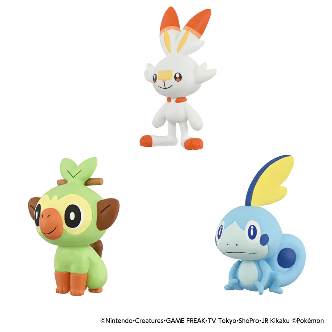 TAKARA TOMY/ Moncolle Pokémon 30th Anniversary First Partner Pokémon Set Galar Region
