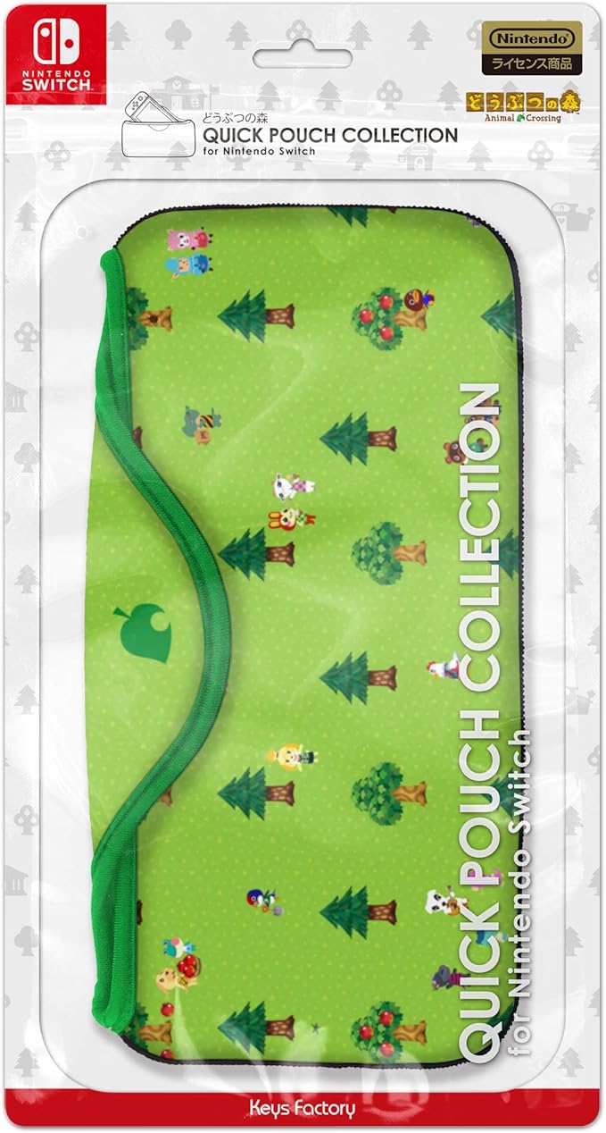 ライセンス商品/任天堂 Nintendo QUICK POUCH COLLECTION for Nintendo Switch (どうぶつの森)Type-B