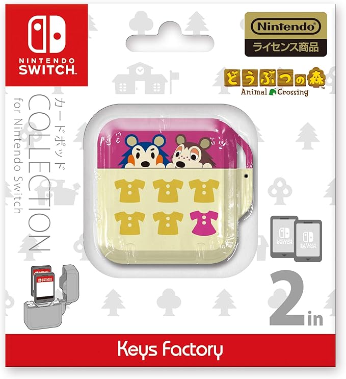 ライセンス商品/任天堂NS Keys Factory CARD POD COLLECTION どうぶつの森Type-C