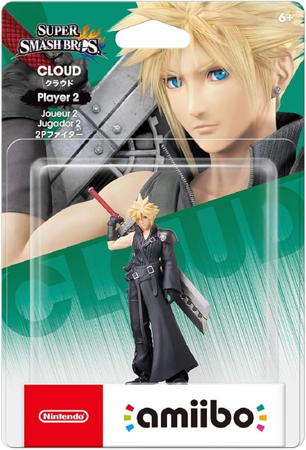 任天堂/amiibo クラウド【2Pファイター】（大乱闘スマッシュブラザーズシリーズ）