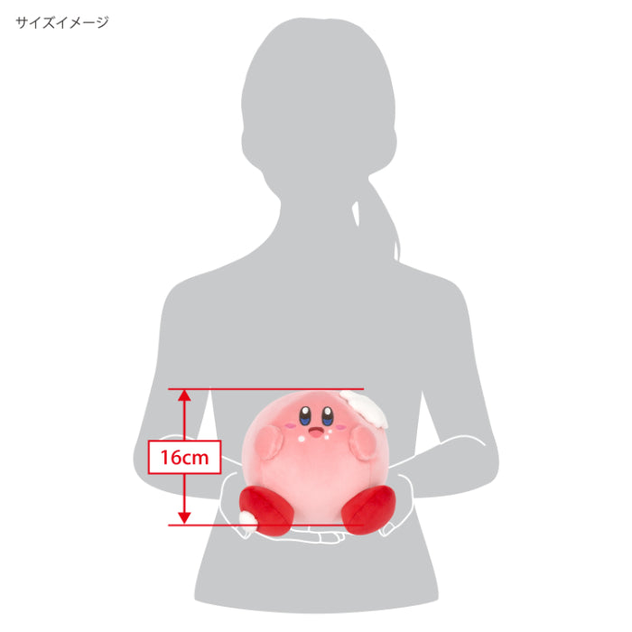 三英貿易/カービィのグルメフェス/KGF-07 もちもちぬいぐるみ カービィ