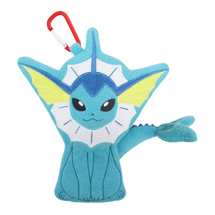 三英貿易/ポケットモンスター　ぬいぐるみ雑貨/PZ34 ぺたふわポーチ シャワーズ