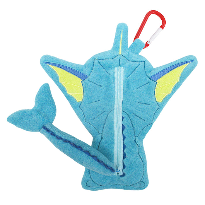 三英貿易/ポケットモンスター　ぬいぐるみ雑貨/PZ34 ぺたふわポーチ シャワーズ