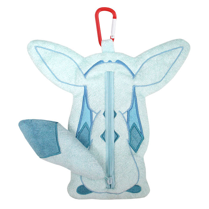 Sanei Boeki/Pokémon Plush Goods/PZ40 Petafuwa Pouch Glaceon