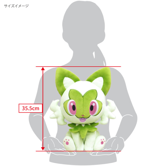 Sanei Boeki / Pokémon Plush ZAKKA / PZ64 Potehagu Cushion Sprigatito