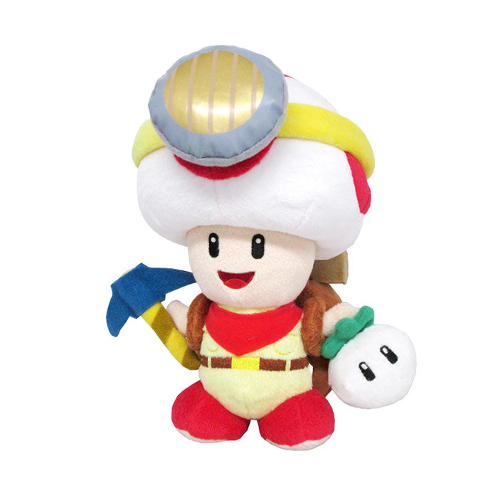 三英貿易/進め！キノピオ隊長　ぬいぐるみ/SK02 キノピオ隊長ぬいぐるみ