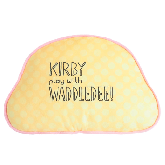 Sanei Boeki / Kirby Play with Waddle Dee / KPWW03 Die-Cut Cushion: Good Friends