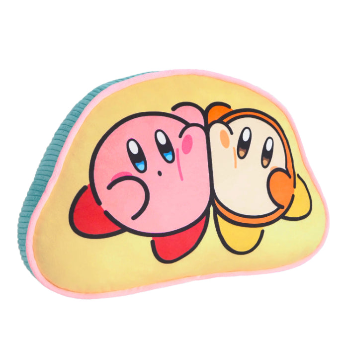 Sanei Boeki / Kirby Play with Waddle Dee / KPWW03 Die-Cut Cushion: Good Friends