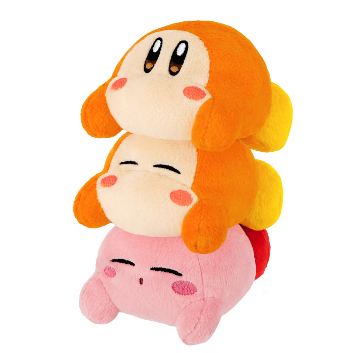 Sanei Boeki / Kirby Play with Waddle Dee / KPWW05 Stacking Plushies Set B (3 Plushies)