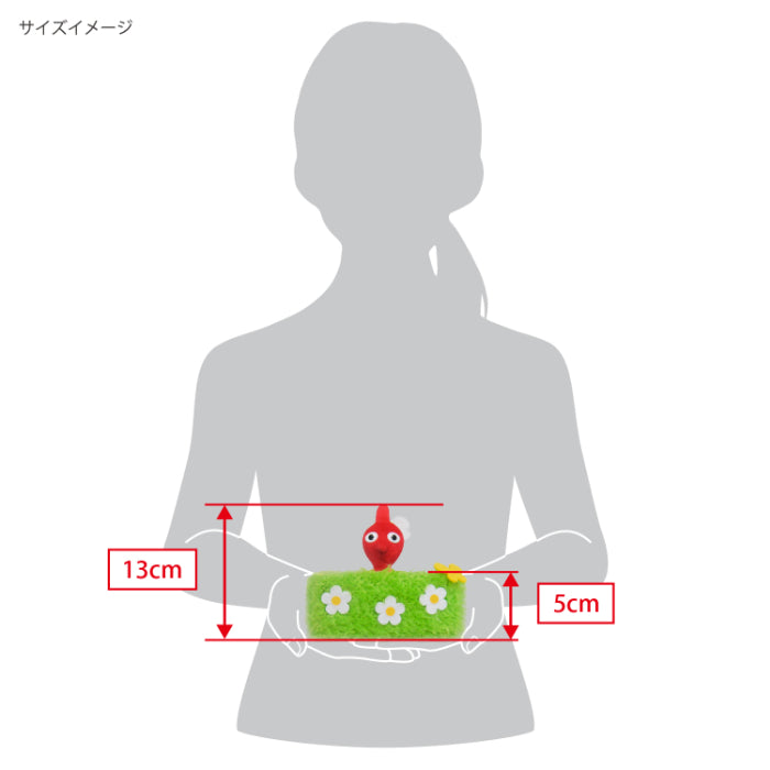 Sanei Boeki / Pikmin Goods / PKZ01 Red Pikmin Storage Pouch