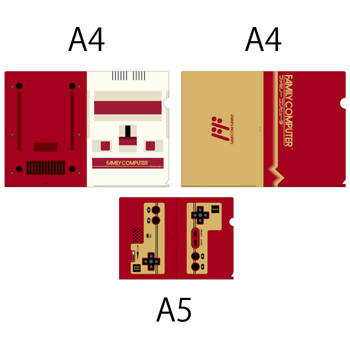 三英貿易/ファミリーコンピュータ　雑貨/ファミリーコンピュータ雑貨シリーズ クリアファイル3枚セット