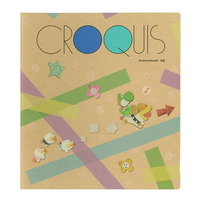 三英貿易/ヨッシークラフトワールド/YCZ02 クロッキーブックSQ B