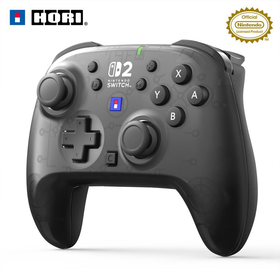 ライセンス商品/任天堂 HORI ワイヤレスホリパッド TURBO for Nintendo Switch 2 ミストブラック