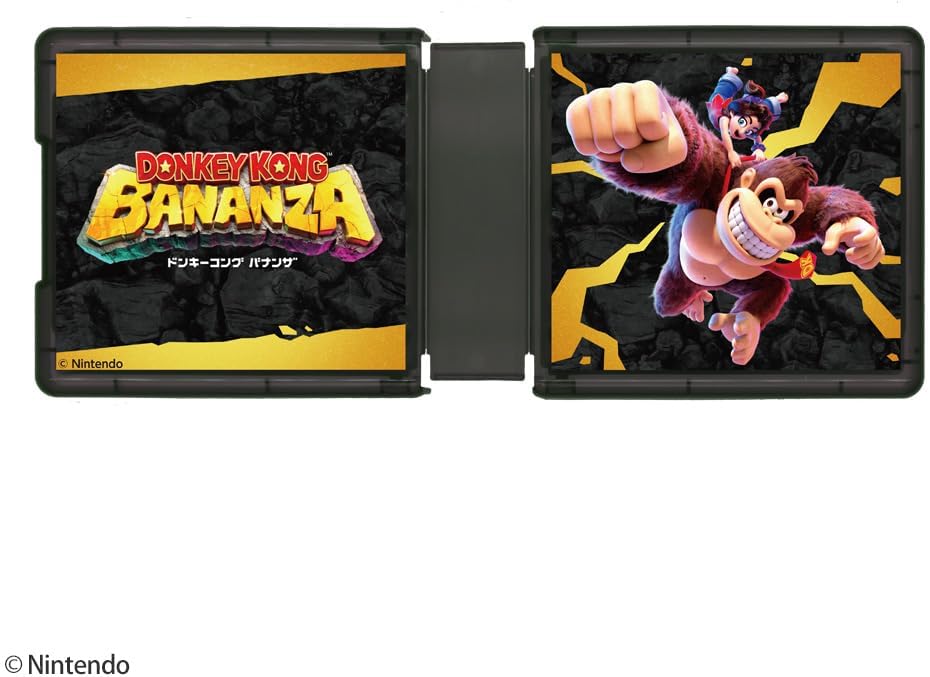 Licensed product/Nintendo NS2 dedicated card case with 24 card pockets Donkey Kong Bananza