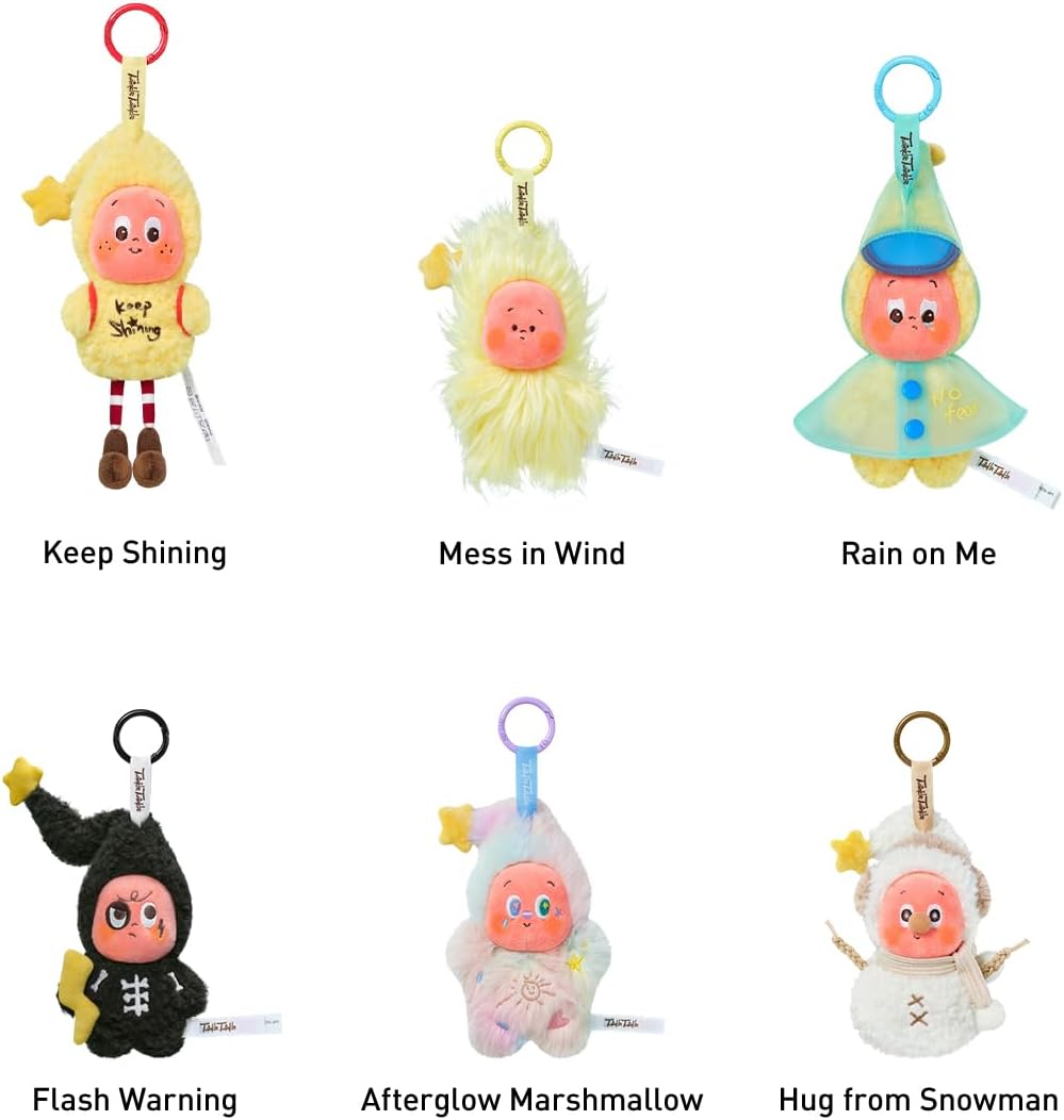 POP MART/Twinkle Twinkle Sweet Dreams Forecast シリーズ ぬいぐるみペンダント（1/6）