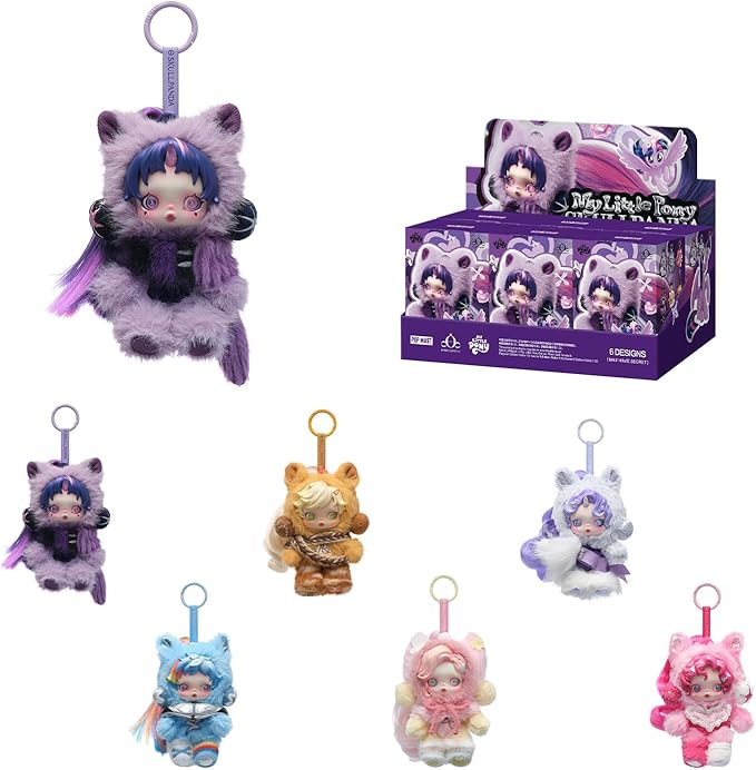 POP MART/SKULLPANDA × My Little Pony Series Plush Pendant (1/6)