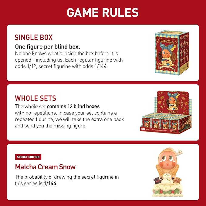 POP MART/Twinkle Twinkle Savor the Moment シリーズ（1/12）