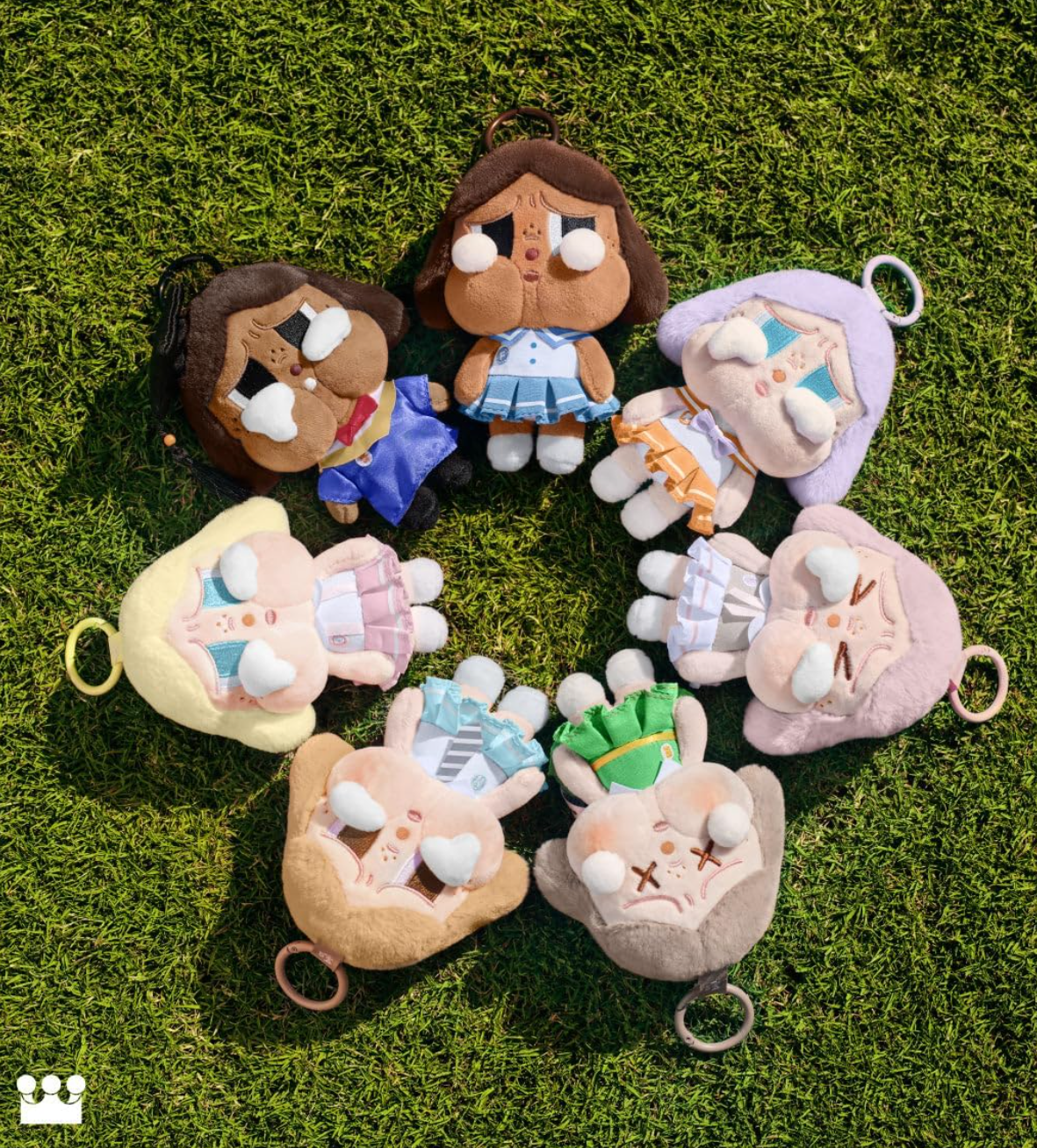 POP MART /CRYBABY Sunset Concert Series-Plush Pendant （1/6）