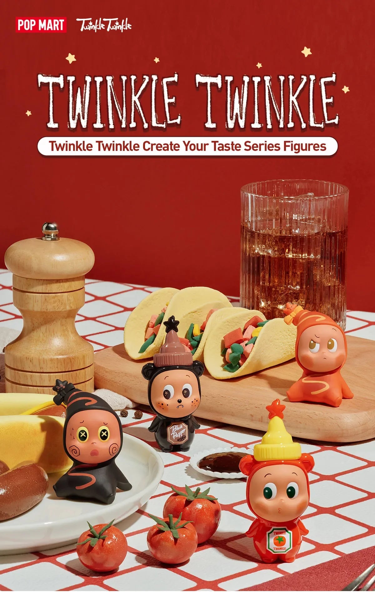 POP MART/Twinkle Twinkle Create Your Taste シリーズB(1/9)