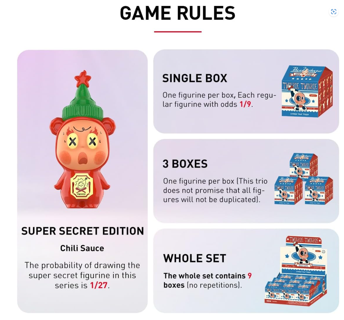 POP MART/Twinkle Twinkle Create Your Taste Series A (1/9)