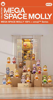 POP MART / MEGA SPACE MOLLY 100% × emoji series (1/9)
