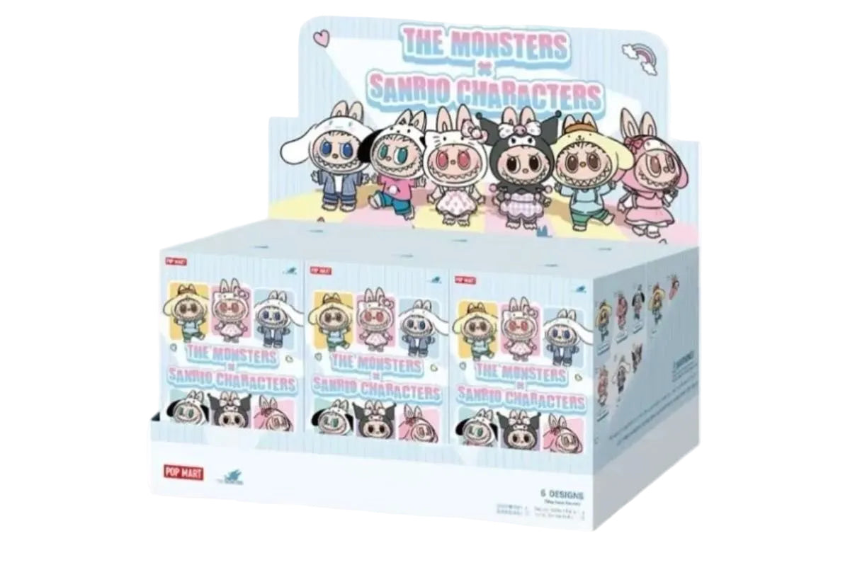 POP MART/THE MONSTERS × Sanrio Characters ぬいぐるみペンダント（1/6）