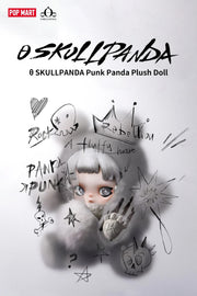 POP MART/SKULLPANDA Punk Panda Plush Toy