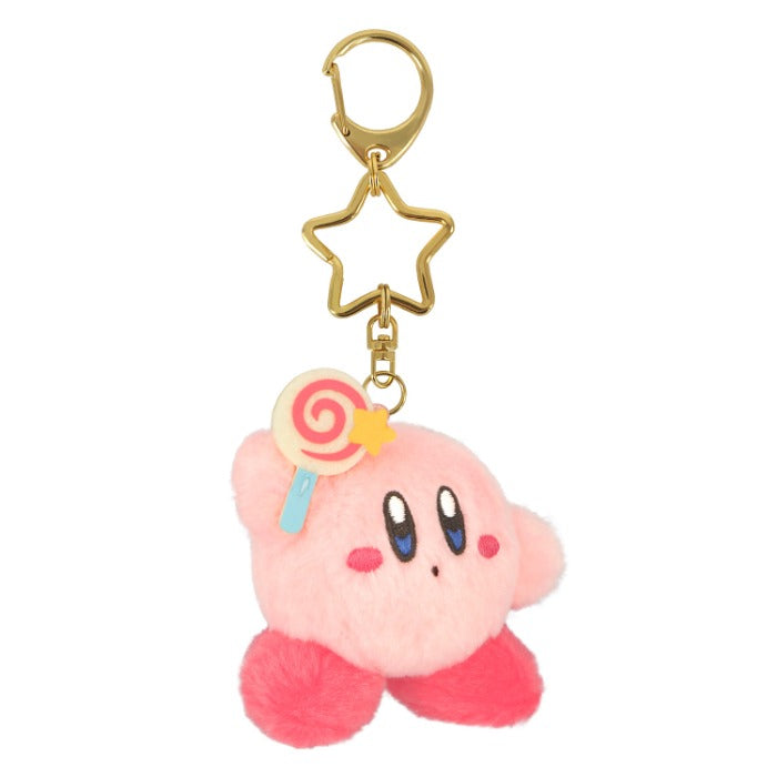 Sanei Boeki / Kirby Mini Mofu Mascot Keychain KMF06 Invincible Candy