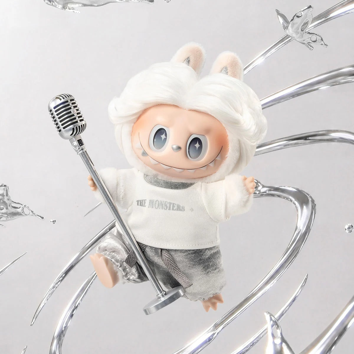 POP MART/THE MONSTERS ヘアサロン シリーズ ぬいぐるみペンダント（1/6）