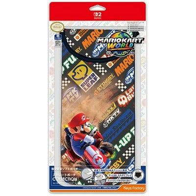 ライセンス商品/任天堂 ストレートポーチ COLLECTION for Nintendo Switch 2 マリオカート ワールド