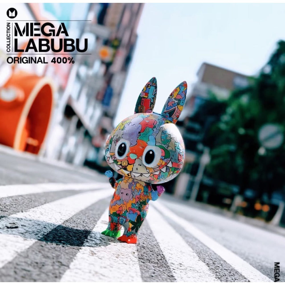 POP MART/THE MONSTERS MEGA LABUBU 400% 10th Anniversary