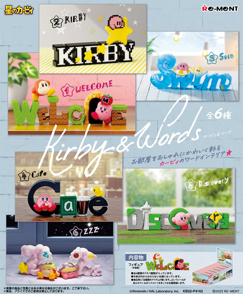 RE-MENT/星のカービィ Kirby & Words（1/6）