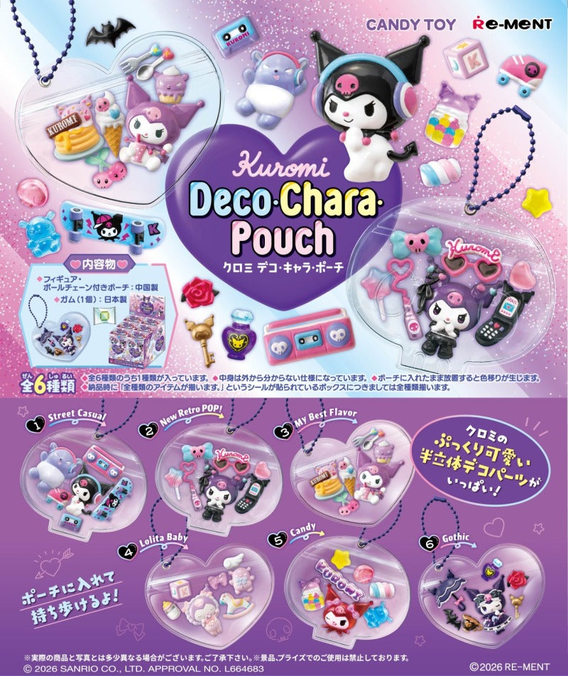 RE-MENT/サンリオ クロミ Deco・Chara・Pouch(1/6)