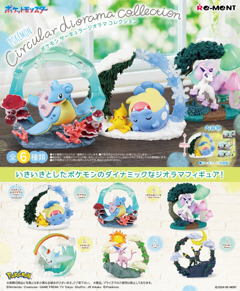 RE-MENT/ポケモン Circular Diorama Collection（1/6）