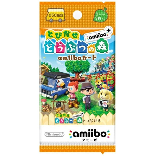 任天堂/amiiboカード とびだせ どうぶつの森 amiibo＋（1パック）