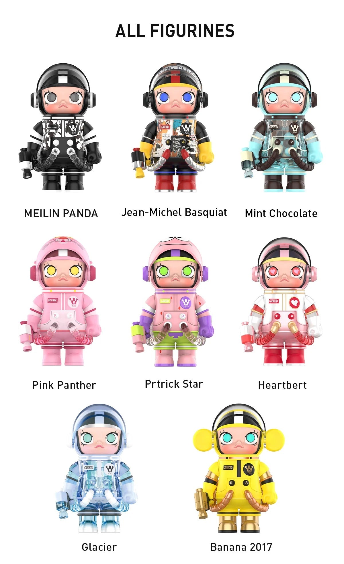 POP MART/MEGA SPACE MOLLY 100% Series 2-B (1/9)