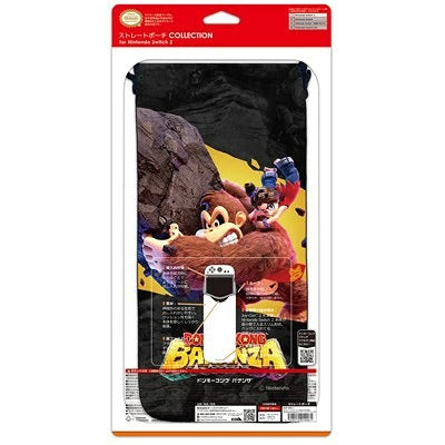 ライセンス商品/任天堂 ストレートポーチ COLLECTION for Nintendo Switch 2 ドンキーコング バナンザ