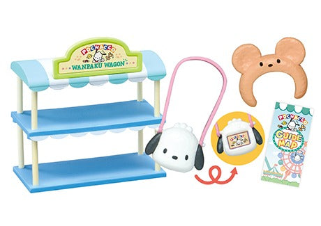 RE-MENT/ Pochacco: Naughty! Amusement Park Wagon (1/8)
