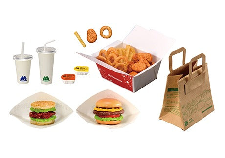 RE-MENT/Company collaboration: Delicious mouthfuls ♪ Mos Burger (1/6)