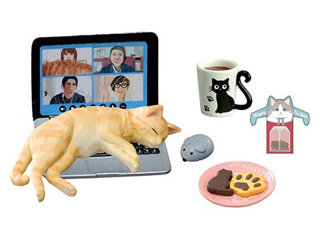 RE-MENT/Puchi Sample Nanny Cat's Daily Life (1/8)