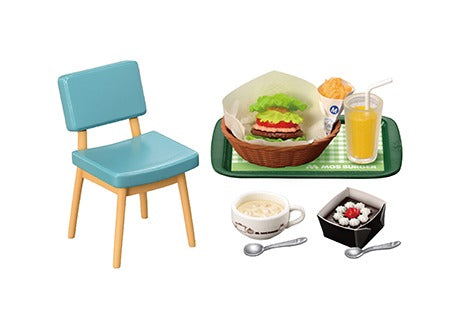 RE-MENT/Company collaboration: Delicious mouthfuls ♪ Mos Burger (1/6)
