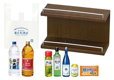 RE-MENT/ぷちサンプル 銘酒専門 富士丸酒店 ～もう1杯～（1/8）