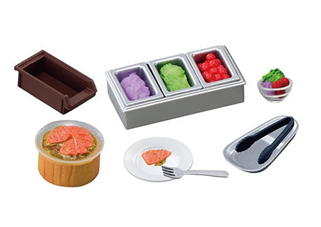 RE-MENT/Petit Sample Series: Luxurious All-You-Can-Eat! Petit Hotel Buffet (1/8)