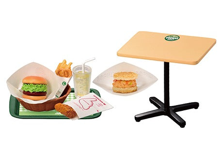 RE-MENT/Company collaboration: Delicious mouthfuls ♪ Mos Burger (1/6)