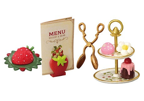 RE-MENT/Puchi Sample Series: Hilltop Country Strawberry Cafe (1/8)